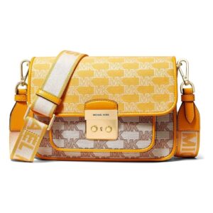 Women's Handbag Michael Kors 35T2GS9M2J-BUTTER-MULTI Yellow 22 x 18 x